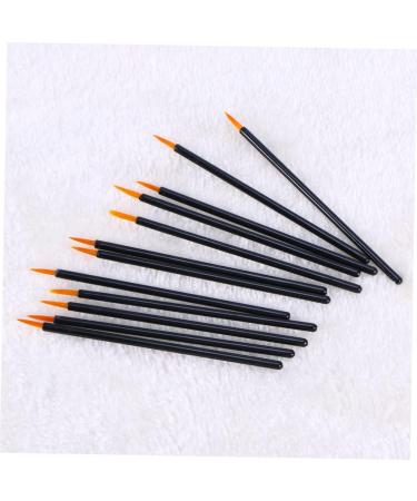 PLAFOPE 100pcs Point Eyeliner Makeup Gloss Brush Cosmetic Disposable Applicator Wands Tool Lip Fine - Buy Online on GoSupps.com