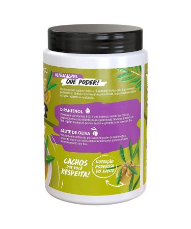 Salon Line Ultra Curls Moisturizing Mask Level 3 - 1000g | Linha Tratamento International Shipping - Buy Online on GoSupps.com