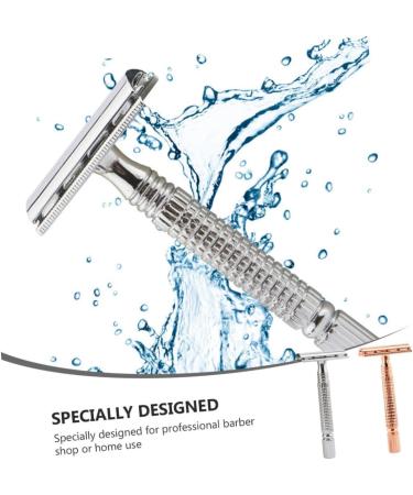 Wooneky 2-in-1 Straight Razor & Beard Trimmer - Classic Shaving Tool Gift Box for Men | Premium Double-Sided Razor - Buy Online on GoSupps.com
