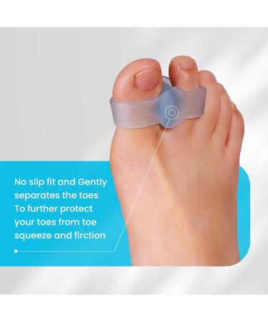 Promifun Bunion Corrector Toe Separators - 10 Pack Gel Toe Spacer for Bunion Pain & Overlapping Toe - Buy Online on GoSupps.com