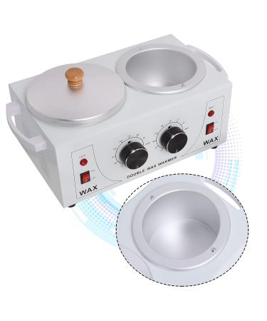 Professional Double Wax Warmer Machine for Hair Removal | Salon Grade Heater with Wooden Wax Sticks - Buy Online on GoSupps.com