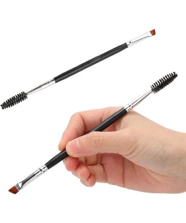 Verdant Touch Dual Eyebrow Brush Dual Brow Brush 3-Piece Set Portable Professional Angled Eye Brow Brush Dual Headed for Beauty Room Household Travel  - Buy Online on GoSupps.com