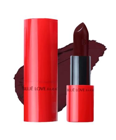 BLUE LOVE Lipstick for Women Lustrous Red Lipstick and Black Lipsticks Long-Lasting Lip Stick Moisturizing and Non-Greasy Moisturizing Lipstick for Dry Lips (018#Iced Rose)