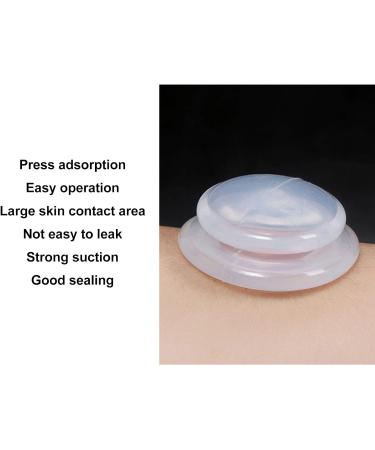 GfRGFH Silicone Cup Therapy Set - 10 Professional Silicone Suction Cups for Cellulite Reduction & Facial Treatment - Buy Online on GoSupps.com