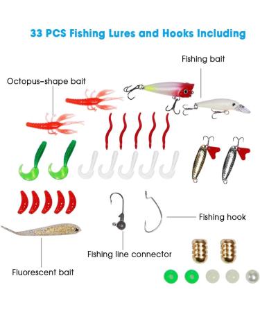 Fishoaky Fishing Rod Set - 2.4m Carbon Fiber Telescopic Pole Complete with Fishing Cord Hooks Spool & Carrying Bag - Ideal for Saltwater & Freshwater Adventures - Buy Online on GoSupps.com