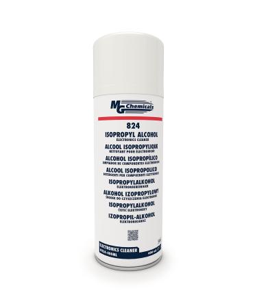MG Chemicals 824 Isopropyl Alcohol Spray for Cleaning Electronics 400mL Aerosol Pack of 1 New Version