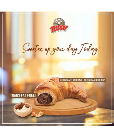 Elvan Today Chocolate Croissants (Pack of 6) | Individually Wrapped & Butter Soft | Perfect Breakfast or Lunchbox Snack - Buy Online on GoSupps.com