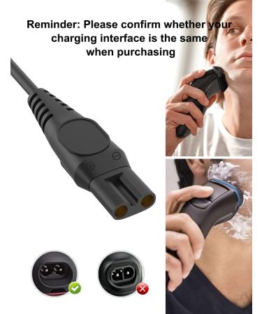 15V Philips Shaver Charger HQ8505 Cable UK for Series 3000-9000 | Beard Trimmer & Electric Razor Power Lead (Light/Brush) - Buy Online on GoSupps.com