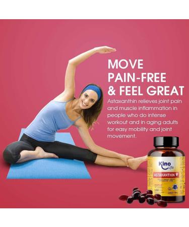 Astaxanthin Plus 4mg Softgels - 180 Capsules | Natural Antioxidant with Lutein Omega 369 & Beta-Carotene | Gluten-Free & Non-GMO | Astapure Quality - Buy Online on GoSupps.com