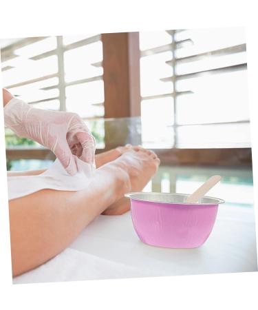 Minkissy 40pcs Aluminum Foil Wax Melting Bowls - Hair Removal Accessories Pink 8.3x8.3cm - International Shipping Available - Buy Online on GoSupps.com
