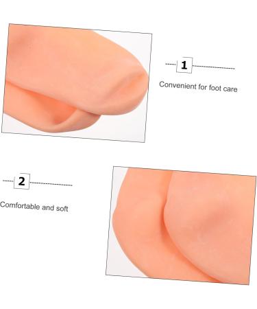 1 Pair Dry Foot moisturizing Socks Women's moisturizing Long Socks for Foot Care Lotion moisturizing Socks Full Foot Elastic Stockings moisturizing sebs Care - Buy Online on GoSupps.com