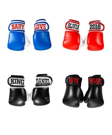 Personalisierte Kinder Boxhandschuhe - 2oz oder 4oz - Leder Kinder Boxhandschuhe Personalisiert Name