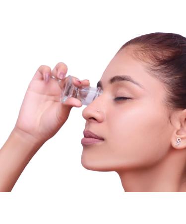 Buy Glass Eye Wash Cup Set of 2 - Clean Your Eyes from Allergens Irritants & Makeup | Soothing Relief for Dry Eyes - Buy Online on GoSupps.com