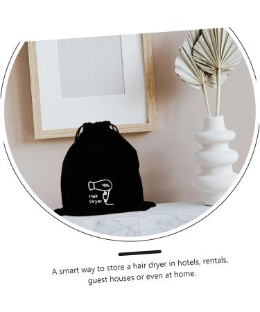 MUSISALY 2 Pcs Hair Dryer Storage Bag Hair Tools Travel Bag Travel Hair Tools S choir Hair Jewels Flannel - Buy Online on GoSupps.com