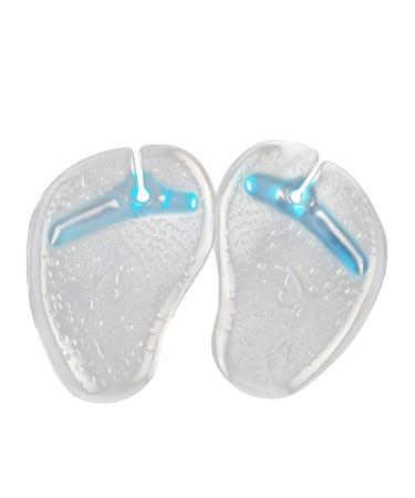 Artibetter Toe Protectors Sandals flip Gel Cushions pad Toe Protectors for Thong Sandal flip Flop Gel Inserts Guards Insoles (Blue)