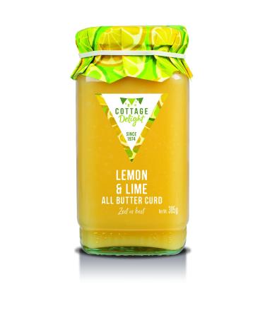Cottage Delight - Lemon & Lime All Butter Curd - 305g Yellow