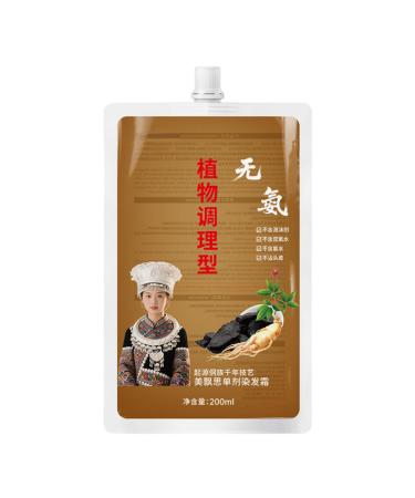 YNPQTDS Color Shampoo for Hair Dye Plant-Based Hair Color Shampoo | Long-lasting cream gentle formula for families women men adults beginners and teenagers