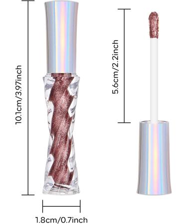 KYDA Liquid Mirror Nail Powder Chrome Mirror Finish High Glossy Metallic Liquid Powder for Nails Holographic Glitter Nail Art Powder Iridescent Aurora Nail Art Varnish#02 - Buy Online on GoSupps.com