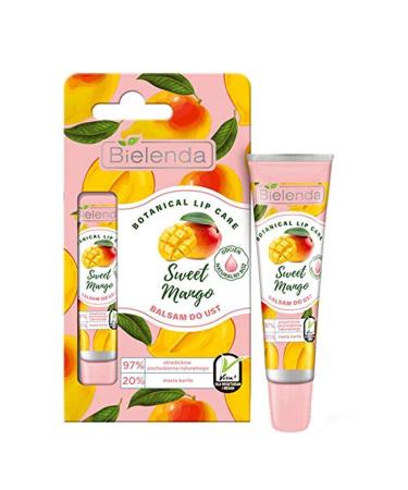 Bielenda Botanical Lip Balm Lip Care 10g Vegan Friendly Sweet Mango