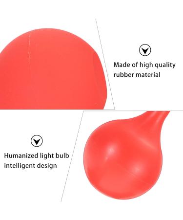 Healifty Rubber Suction Bulb Cleaning Dust Blower 4.7 Inch Air Bulb for Ear Care Electronics and Phone Cleaning Tool with Secure Grip for Dust and Dirt Removal Red 90ml - Buy Online on GoSupps.com