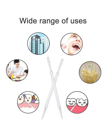 100PCS Dental Floss & Plastic Toothpick Set - Individually Packaged for International Shipping - Buy Online on GoSupps.com