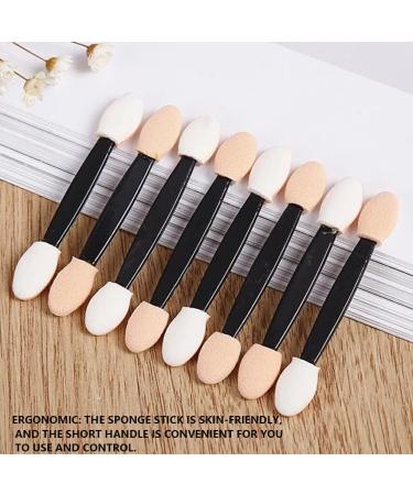 Dajidafu 10 Pieces Brush Double Sided Sponge Tipped Applying Eye Shadow Make Up DIY Salon Beginner Applicators Color Random - Buy Online on GoSupps.com