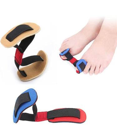 TEAAZA Toe Separator & Spacer with Big Toe Strap - Bunion Straightener & Foot Pain Relief - Buy Online on GoSupps.com