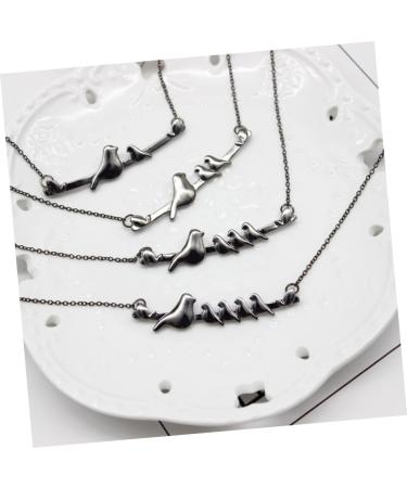 COLLBATH Easter Eggs Filled Choker Necklace for Women Bird Necklace Jewelry Mother's Day Necklace Pendant Alloy Chain Miss - Buy Online on GoSupps.com