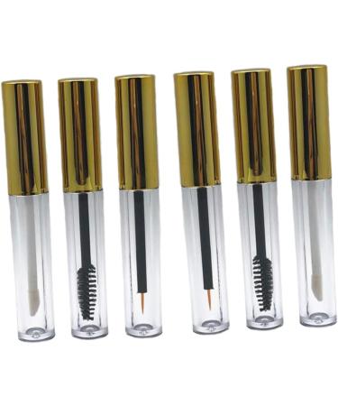 DOITOOL 12 Pi ces conteneurs de cils contenants de maquillage tubes de brillant l vres sous-bouteilles bouteilles d'eye-liner se r concilier tube de brillant l vres 1 unit (Lot de 1) dor x2pcs - Buy Online on GoSupps.com