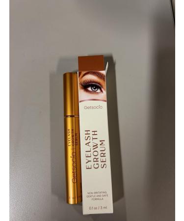 Getsocio Eyelash Growth Serum | Enhance Longer Fuller Thicker Lashes - Advanced Formula for Stunning Results - Buy Online on GoSupps.com