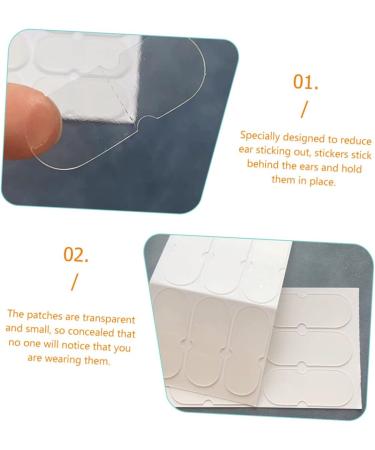 Healeved 180 Pcs Ear Stickers - Support & Correction Stickers for Elf Ear Makeup - Vertical Silica Gel White Miss Earmuffs - 4x16cmx3pcs - Buy Online on GoSupps.com