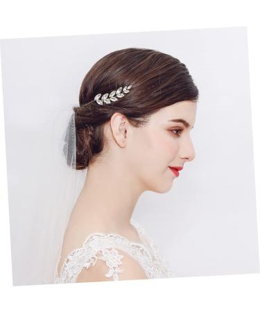 Didiseaon Rhinestone Hair Accessories Flower Girl Hair Accessory Rhinestone Headpiece Bridal Headdress Pearl Headpiece Bridal Headpiece Diamond Headpiece Comb Bridesmaid Wedding - Buy Online on GoSupps.com