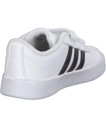 Buy adidas Unisex Kids Vl Court 2.0 Cmf Sneakers - 20 EU White/Ftwbla Negbas | International Shipping Available - Buy Online on GoSupps.com