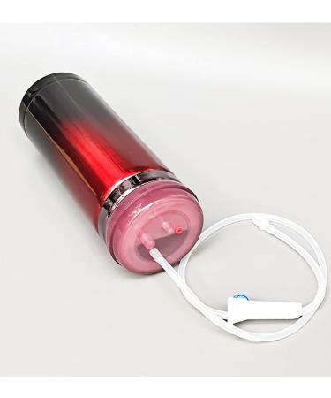Spill Proof Cups for Adults Choke Proof Adult Sippy Cup for Elderly Spill Proof 1.2m Long Straw Insulation Stainless Steel Convalescent Feeding Cup for Elderly Disabled Patient - Buy Online on GoSupps.com