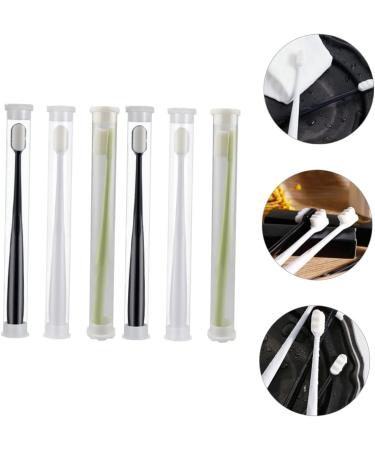 Shop Mobestech 6-Pack Nano Toothbrush for Pregnant Women | Soft Padded Sleeves & Dental Floss Included | Sensitive Care - Buy Online on GoSupps.com