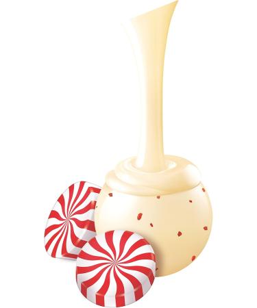 Lindt LINDOR Candy Cane White Chocolate Truffles 150-Gram Bag - Buy Online on GoSupps.com