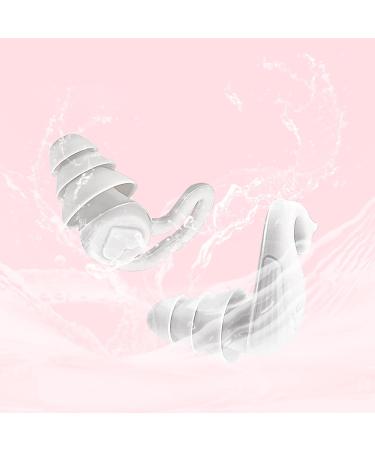 GIFZES Noise Canceling Earplugs Portable Dolphin Sleeping 40db Reduction Hygienic Dustproof Storage Waterproof Anti-noise for Studying Workshops Individually White Grey B B White Grey - Buy Online on GoSupps.com