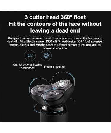 GeRRiT Electric Hair Shaver for Men - Waterproof Rotary Razor Rechargeable USB LED Display - Buy Online Internationally - Buy Online on GoSupps.com