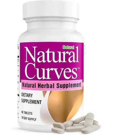 Natural Curves Breast Enhancement Supplement Herbal Bust Enhancer with Saw Palmetto Fenugreek Wild Yam Black Cohosh Vegan Non GMO 60 Capsules Fuller Firmer Bust Support for Women - Buy Online on GoSupps.com