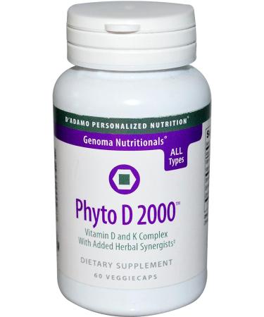 D'Adamo Personalized Nutrition Phyto D 2000 60 Vcaps