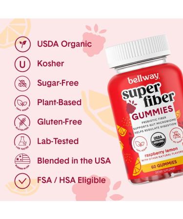 Bellway Super Fiber Powder + Collagen Strawberry Lemonade Super Fiber Gummies Bundle - Buy Online on GoSupps.com