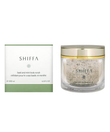 Shiffa Basil & Mint Body Scrub - 200 ml | Nourishing Exfoliating Scrub for Glowing Skin - International Shipping Available - Buy Online on GoSupps.com