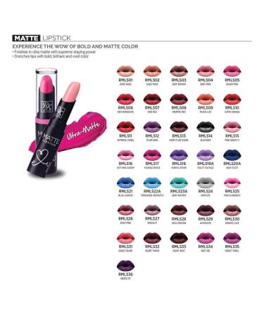 KISS Ruby Kisses Matte Lipstick - Dark Plum Scene | RMLS13 | 1 Count - Buy Online on GoSupps.com
