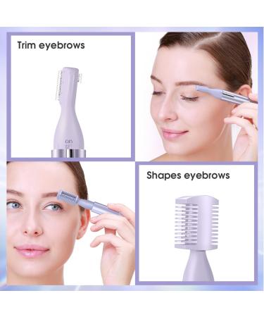 TOUCHBeauty Eyebrow Hair Trimmer for Women | Painless Precision Face & Neck Razor | Mini Battery-Operated Eyebrow Shaper - 1658A - Buy Online on GoSupps.com