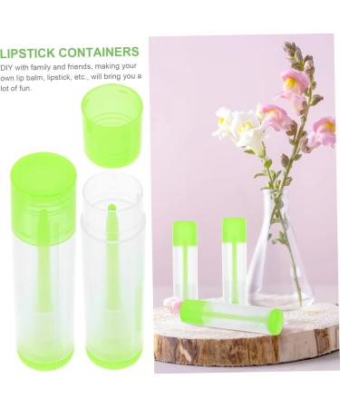  OHPHCALL 30 Pieces Empty Lipstick Boxwood Portable Lipstick Tube Lip Balm Tubes DIY Lip Balm Refillable Lipstick Holder for Lip Gloss Subtubes for Lip Balm pp Green - Buy Online on GoSupps.com