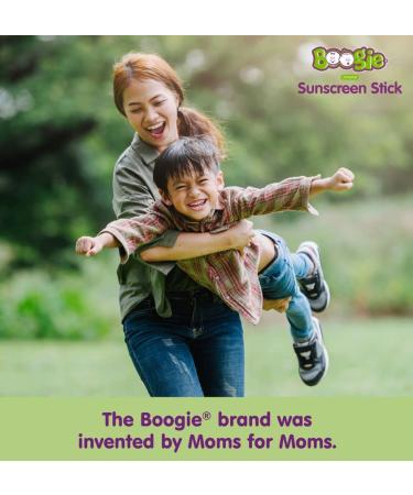Boogie Block Baby Sunscreen Stick SPF 50, 0.49 Oz (Pack of 2) | Zinc Oxide, Water Resistant, Naturally Derived Sunscreen for Kids - Buy Online on GoSupps.com