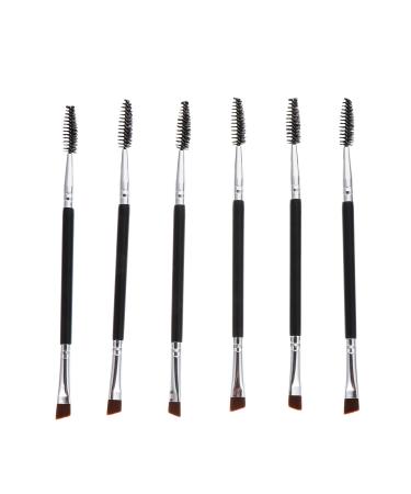 6pcs Eyebrow Brush Mascara Brush Eyelash Curler Eyelash Brushes Glue Eye Shadow Brush Mascara Brush Wands Eyebrow Makeup Brush Change Eyebrow Gel Miss