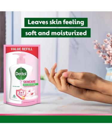 Dettol Skincare pH Balanced Liquid Handwash Refill Pouch (175ml) pack of 3 - Buy Online on GoSupps.com