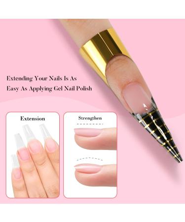 AIMEILI Clear Building Nail Gel Builder Base - Nail Repair and Extension Strengthening Gel - Buy Online on GoSupps.com