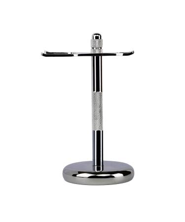 Razor and Brush Stands Shaving Shaver Stand  (Silver)